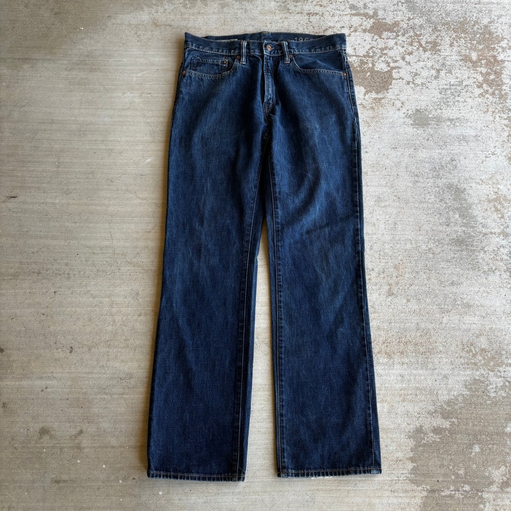 GAP 1969 Standard Fit Jeans Men's Size 31x32 Straight Leg Medium Wash Denim